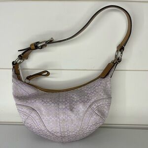 2000’s Coach lavender hob bag